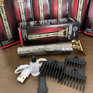 barbeador profissional premium gold buddha