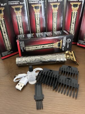 barbeador profissional premium gold buddha